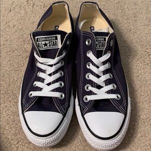 NWOT Low-Top Converse All-Stars (Navy)